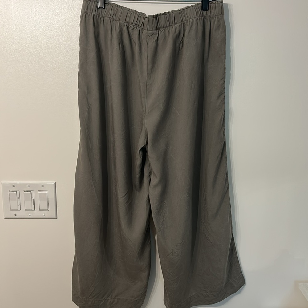 PUREJILL Embroidered Crop Wideleg Pants - Picture 4 of 6